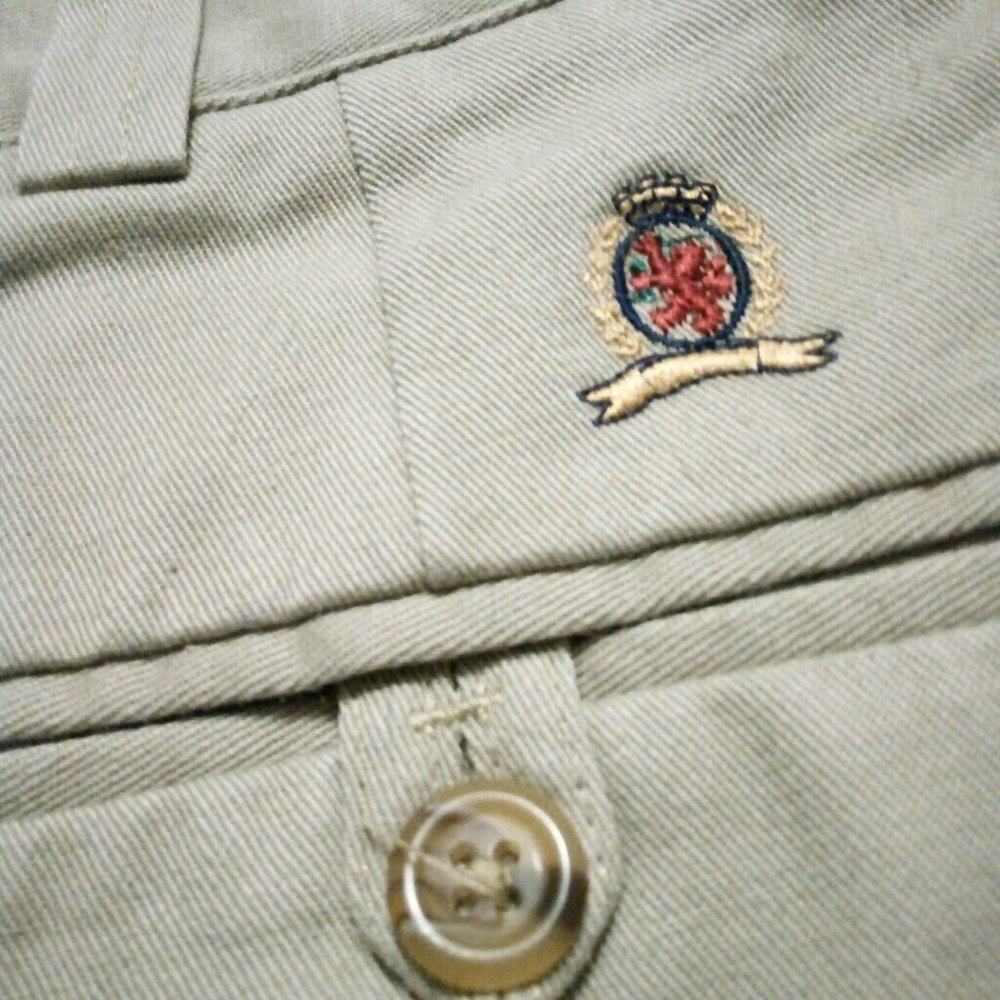 TOMMY HILFIGER MENS CHINOS KHAKIS